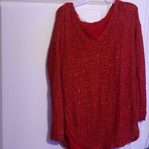 Apt. 9 Women's Red Sweater
